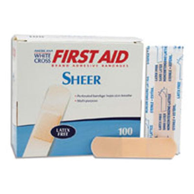 Bandage Nutramax 3/4x3" Plastic Film Sheer Sterile 1500/Case - Surgical Supplies NY